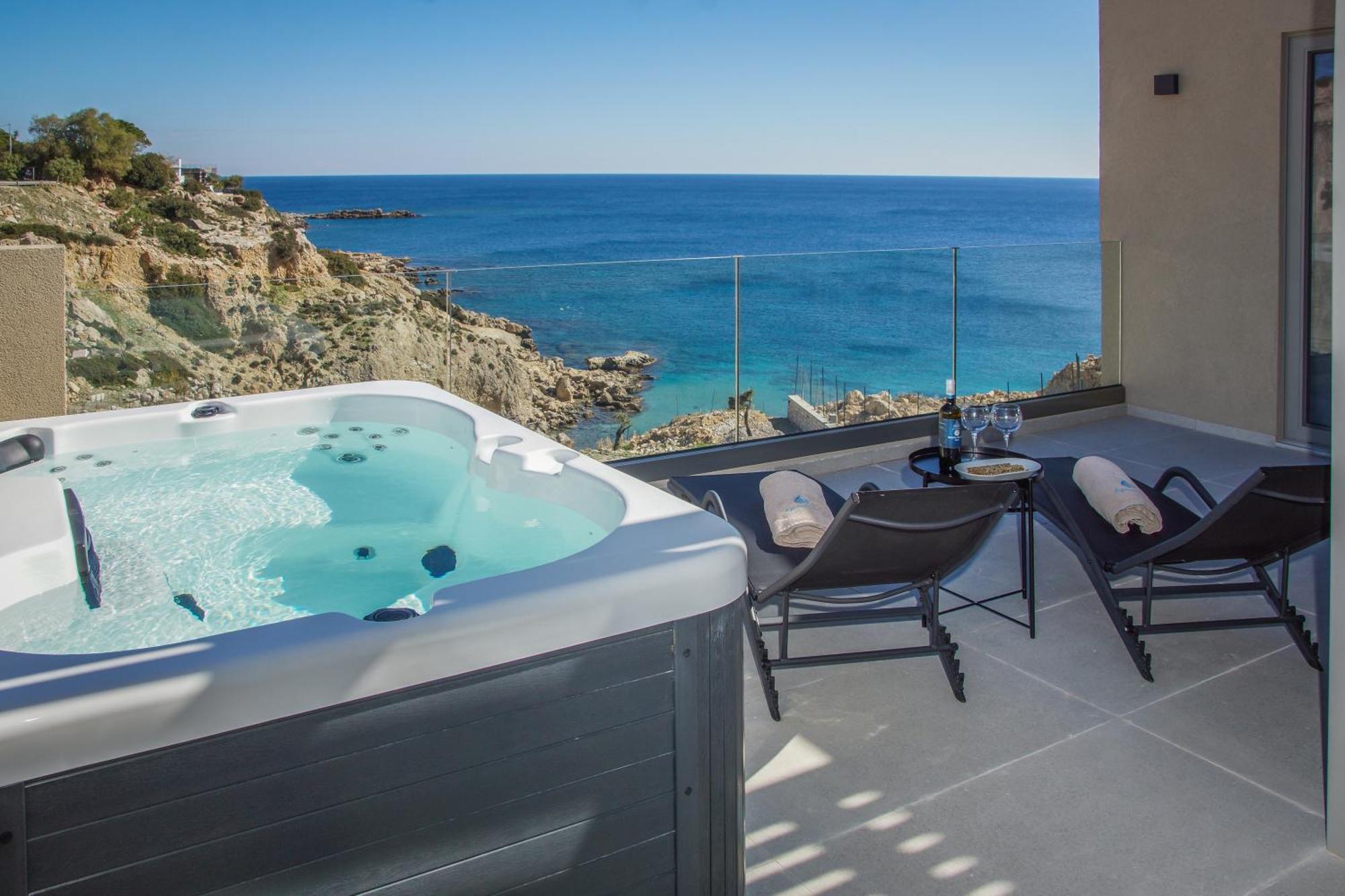 Aquamarine Luxury Suites Archangelos  Ngoại thất bức ảnh