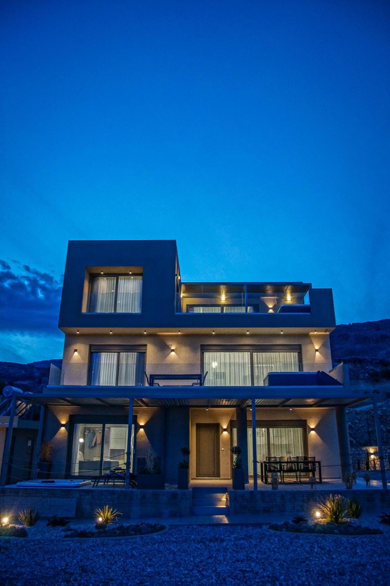 Aquamarine Luxury Suites Archangelos  Ngoại thất bức ảnh