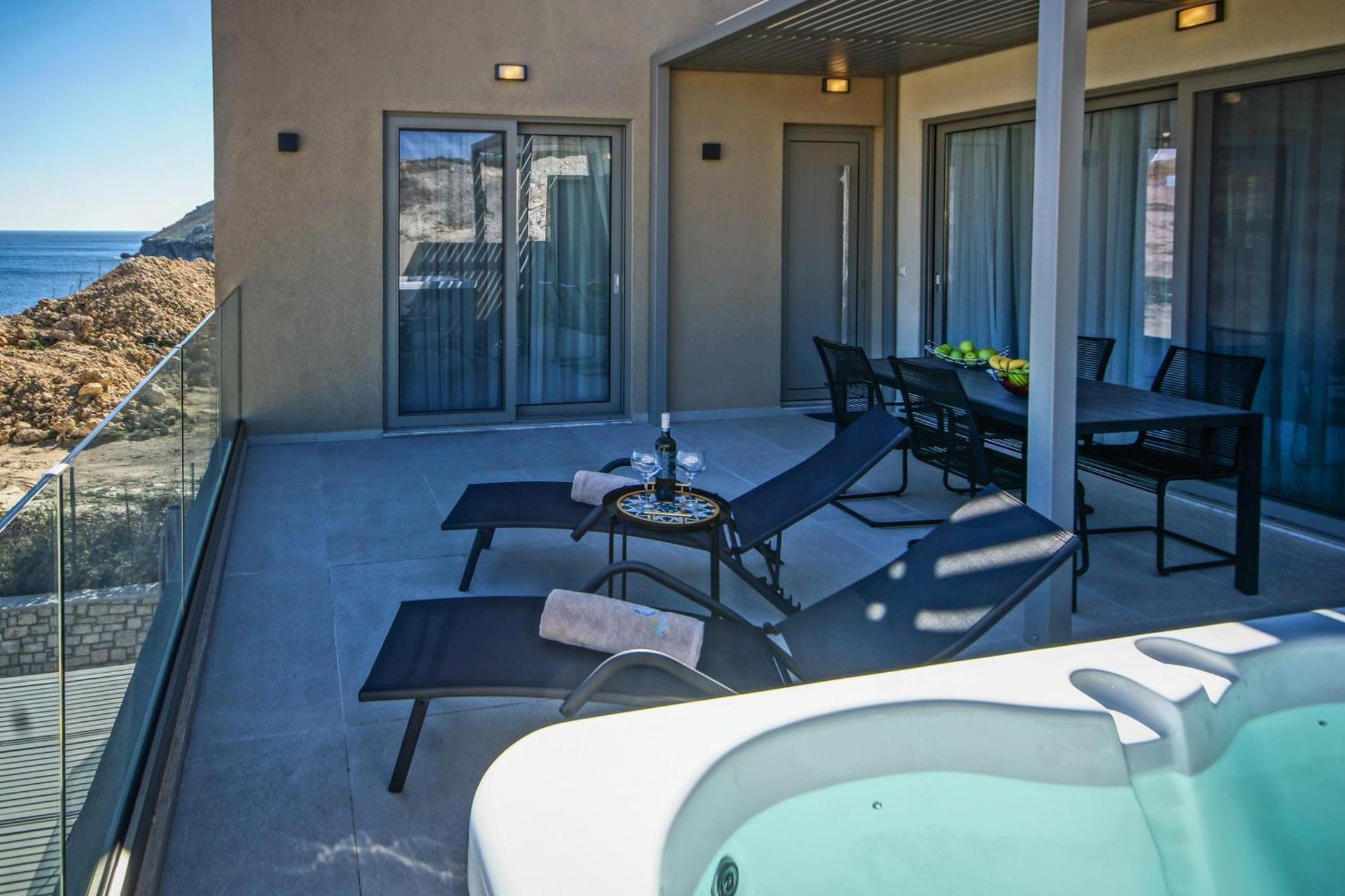 Aquamarine Luxury Suites Archangelos  Ngoại thất bức ảnh